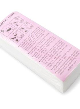 极速100Pcs Professiopnal Hair Removal Waxing Strips Non-wove