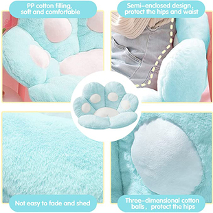 新品Armchair Seat Cat Paw Cushion for Office DinniVng Chair