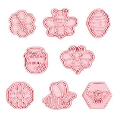 极速Cookie Plungler Cutter Cookie Cutters Bee Cookie Mould S