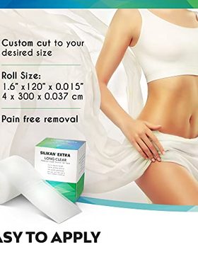极速SILIKAN Clear Silircone Gel Scar Extra Long Strip Silico