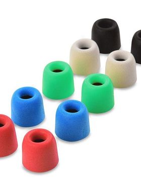 极速T400 e5 Pairs Earphone Tips 4.9mm Memory Foam Tips Ear P