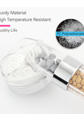 极速High Pressure Anions Spa Shower head Replacement filter