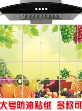 极速New large 60  o90 anti-oil stickers kitchen stickers a