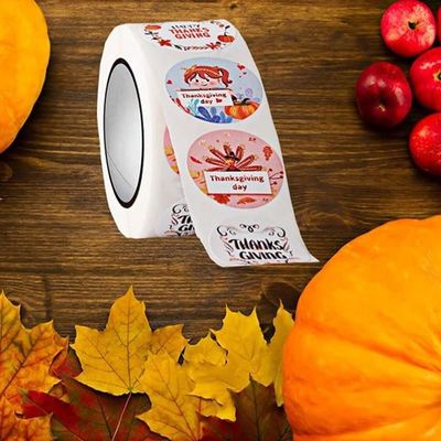 极速1000Pcfs 25Mm 8 Pattern Thanksgiving Day ickers Roll