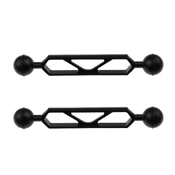 极速2Pcs Dual Joint Ball Extend Arm EHxtension Diving Underw