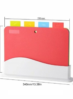 极速4Pcs/Set Kitchen Cutting zBoard Multifunctional Plastic
