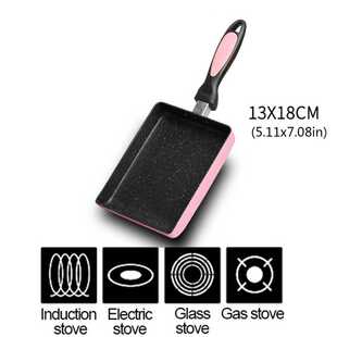极速Retangular Omelettes Pan Tamagoyaki Egg Pan, Nonstick Ma