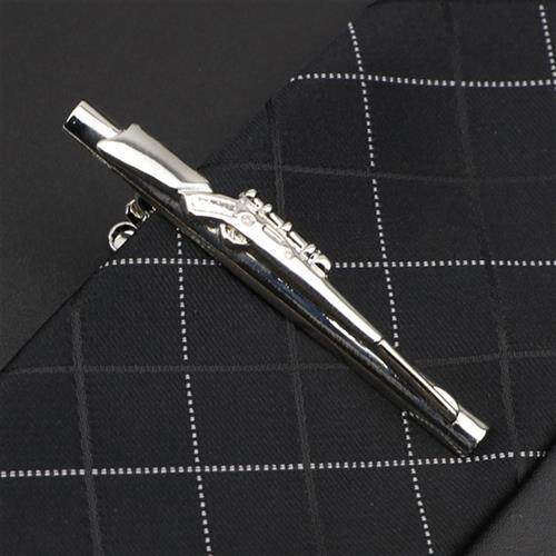 极速Mens dMetal Tie Clip Luxury Airplane Beard Sword Dinosau