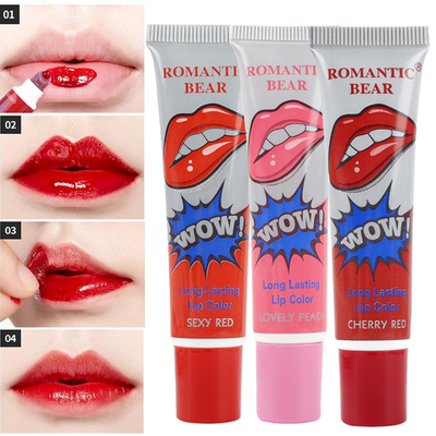 极速Lemooc Amazing Peel Off xLiquid Lipstick Waterproof Long
