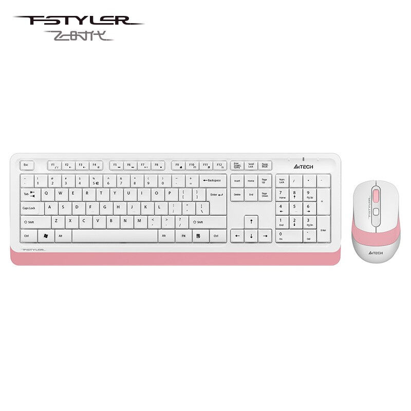 极速双飞燕(A4TECH)FG10y10无线键鼠套装键盘鼠标套装电脑薄膜办