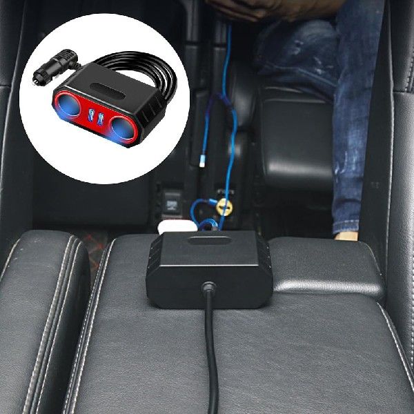 极速Convenient Car Charger Adapter Compact PMultifunctional