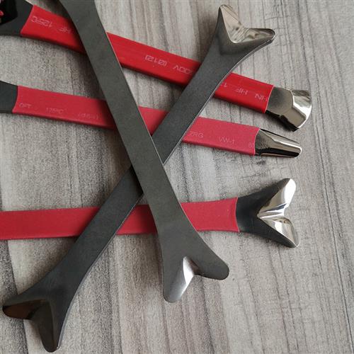 极速狗骨头钨钢阳角器压缝u片瓷砖刮板美缝剂施工工具乌钢棒纯压