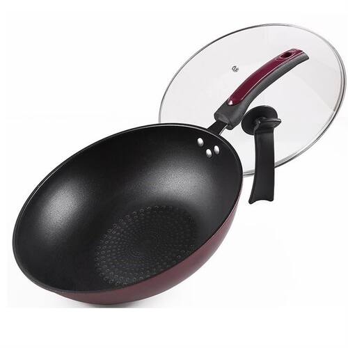 新品wok non-stick pan qmulti-functional wok induction cooker