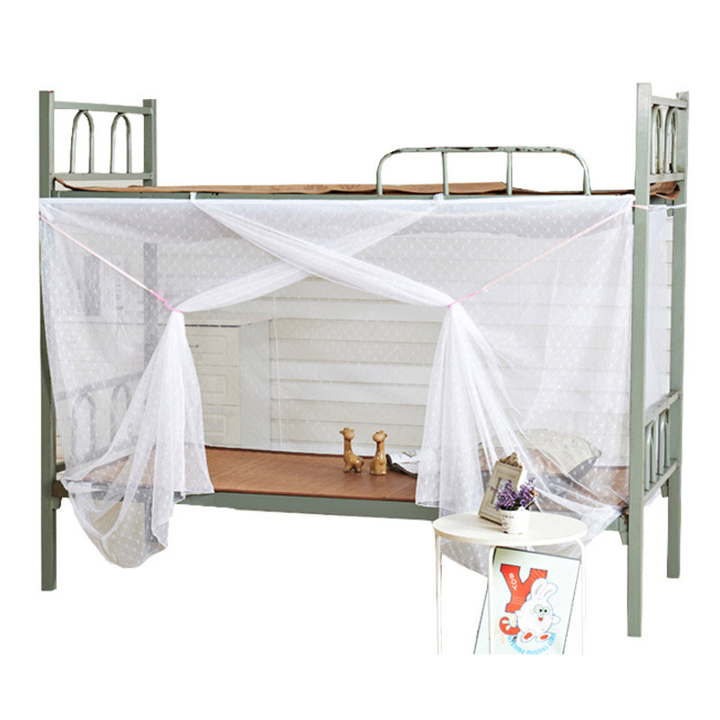 极速蚊帐学生宿舍上下铺通用单人床90下铺1K.8m老式1.2子母床免安,床上用品,蚊帐,淘宝优惠券,粉丝福利购,淘宝优惠卷