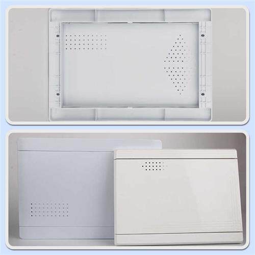 新品家用光纤g网路箱多媒体弱电箱盖板电视电话弱点箱面板不挡信