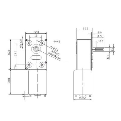 新品JGY370大扭矩马达自锁力强轮涡轮G蜗杆24v直流减速电机12V低