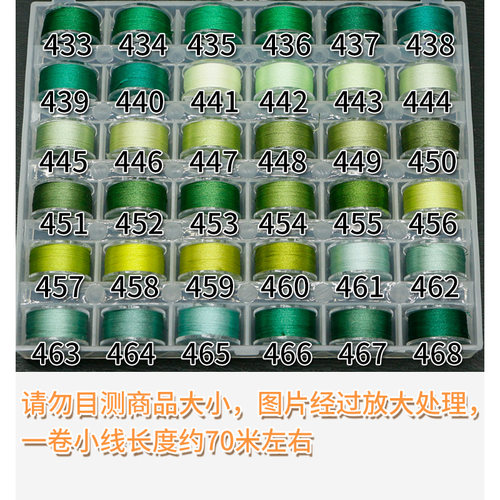新品手工刺绣DIY材料包 流苏细线刺绣线G 120色丝光绣花线 棉花娃