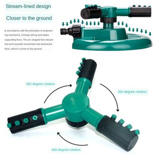 Garden Professional Outdoor Lar Lawn Sprinkler RDotating 新品