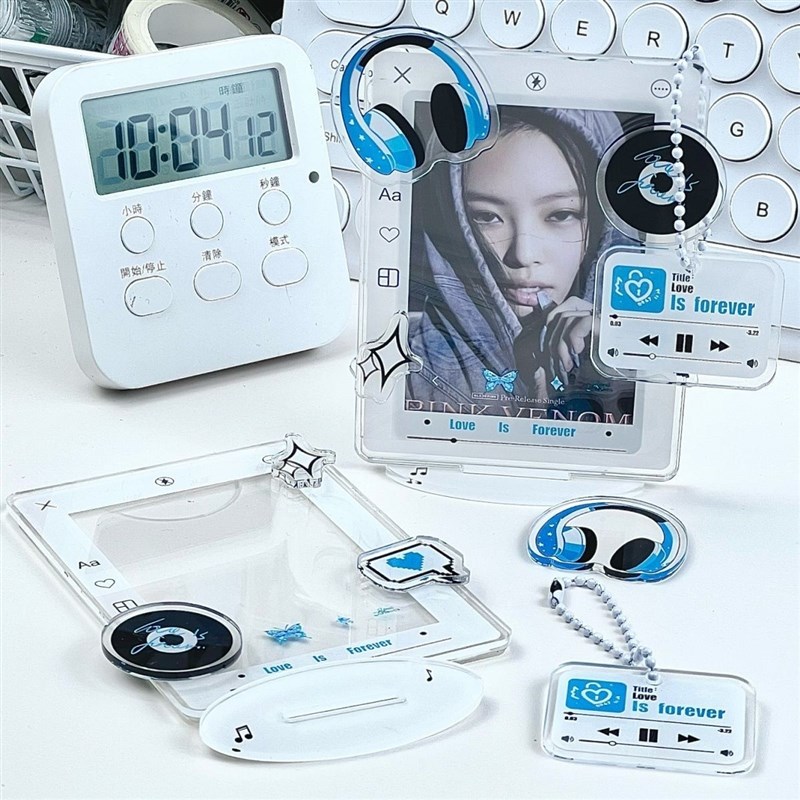 极速新款亚克力立牌无属性插卡立A牌diy相框展示爱豆专辑小卡照片