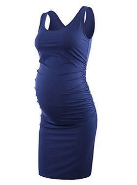 极速Vestiddo de gravidez sem mangas para grvidas, vestido