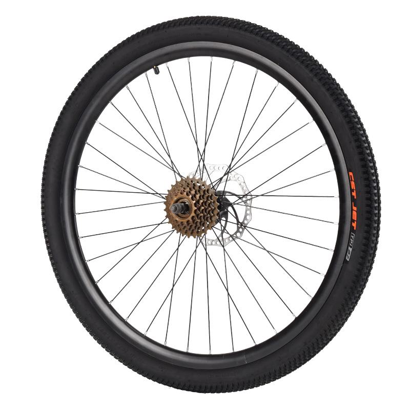 极速正新轴承轮组自行车27.5/26寸登山车碟O煞车轮通用轮组前后车
