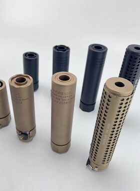 新品高品KAC/KSC/QD消音器Wardyen/Socom快拆SUREFIRELLC钢14逆牙