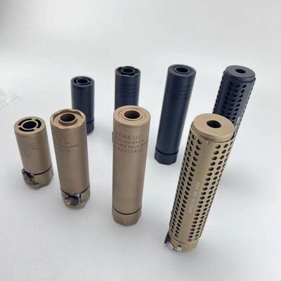 新品高品KAC/KSC/QD消音器Wardyen/Socom快拆SUREFIRELLC钢14逆牙