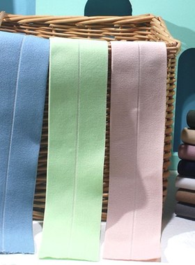 极速松紧带高弹力耐用宽柔软y对折包边裙裤子裤腰带黑色扁橡皮筋