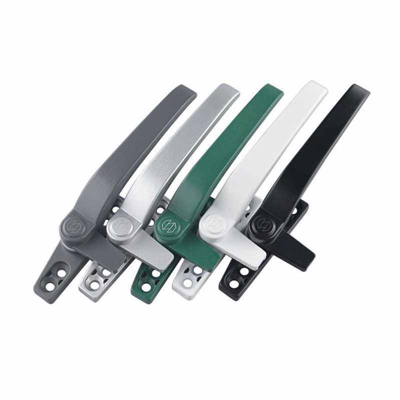 极速38a型铝合金窗户把手50型平开彩铝门窗拉手7字执手单点锁扣