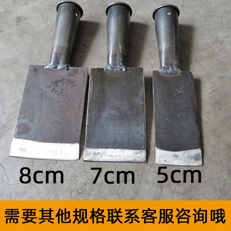 7cm小钢铲锰钢迷你铁铲子小型加长加重木柄工地铲水泥平头 锹工具