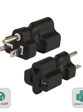 速发ema 502-P  ema 5-15R转换R头5-20插三孔母座转换器