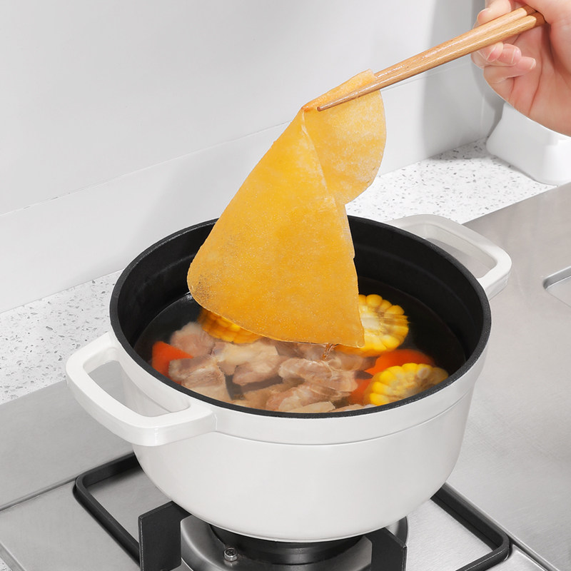 吸油纸食物喝汤用厨房煲汤熬汤滤油纸吸油布食用吸油膜