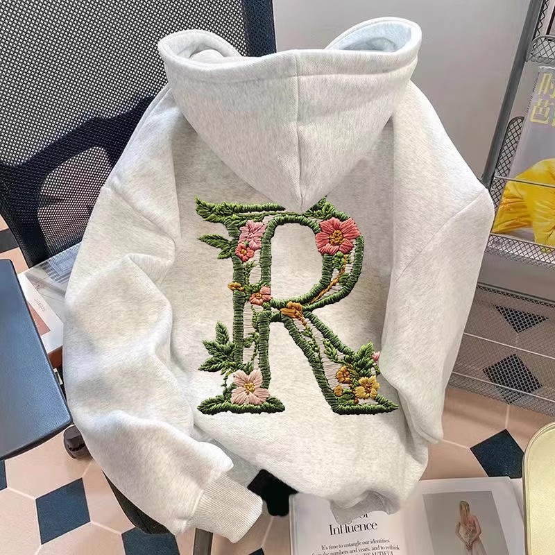 儿童中大童美式潮流连帽卫衣童装