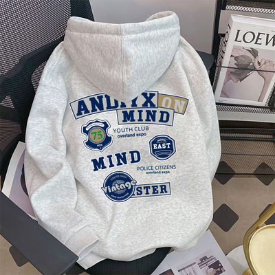 儿童中大童连帽卫衣男童春秋新款