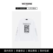 泰迪熊印花T恤男女情侣同款 长袖 TRACK秋季 新款 现货 WE11DONE