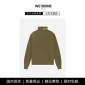 现货 WE11DONE TRACK秋冬季 男女同款 LOGO字母提花高领打底毛衣