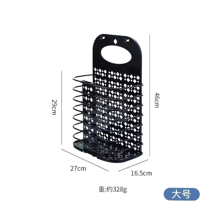 脏衣篮可折叠家用浴室脏衣篓收纳筐子卫生间换洗装衣服桶墙壁挂式