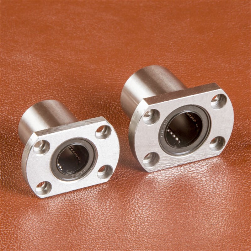 椭圆法兰电镀 直线导轨轴承LMH2B0 光轴滑轨轴承 法兰标准直线轴