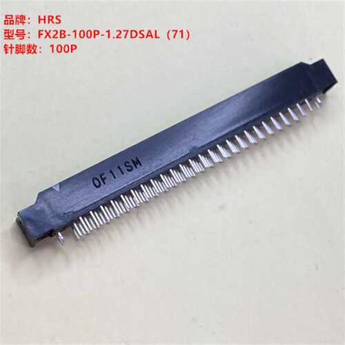 HRS FX2B-100P-1.27DSAL 100P母座 带定位脚 可直接拍快速发货