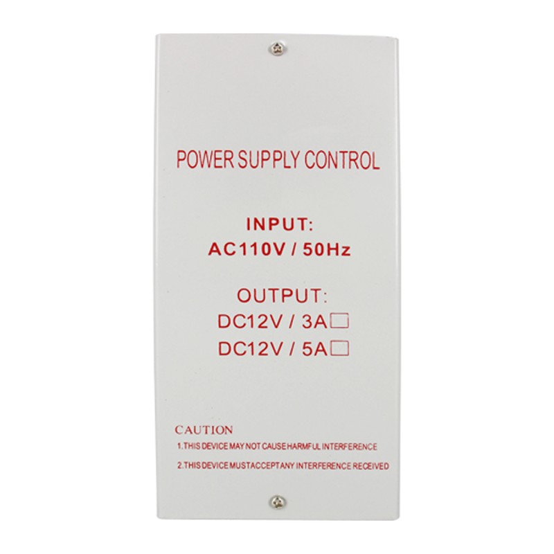 门禁电源12V5A专用电源安w禁控制器单门双门12V3A门禁变压器