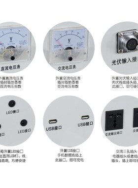 1KW/1.5KW太阳能发电机家用光伏系统输出交流电可带电视电饭锅等