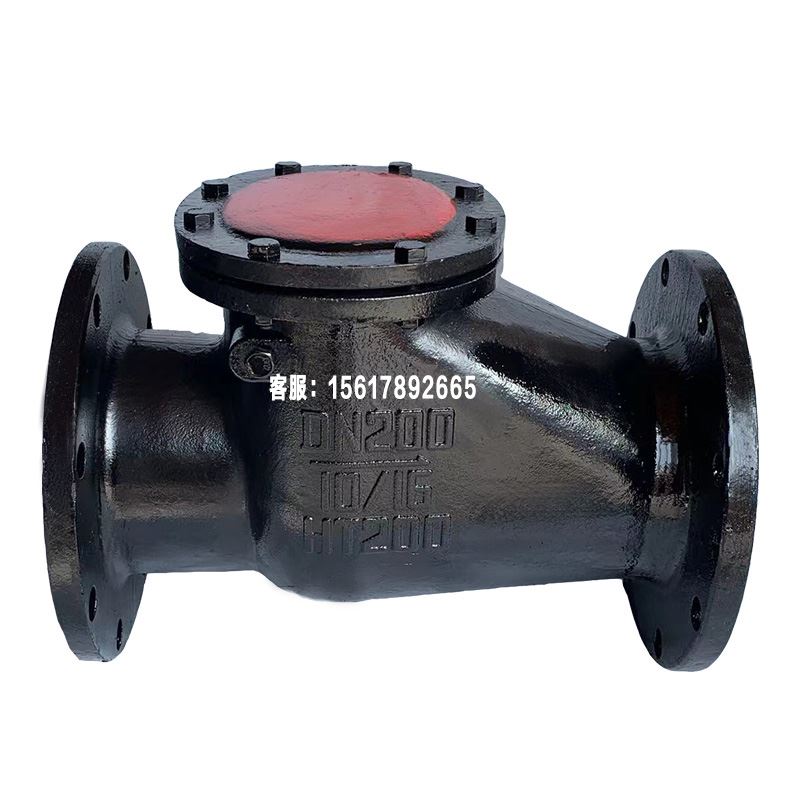 H44T-16旋启式止回阀 铸铁铜芯法兰止回阀DN40 5J0 80 100 150 20
