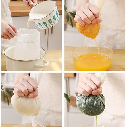 300/200/120/100/80目豆浆过滤网袋网筛超密超细蜂蜜神器商用果汁