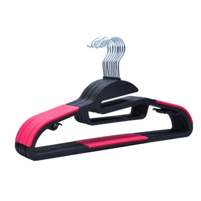 衣架家用塑料无痕多功能防滑衣撑撑子衣挂钩晾衣服架挂衣架子包邮