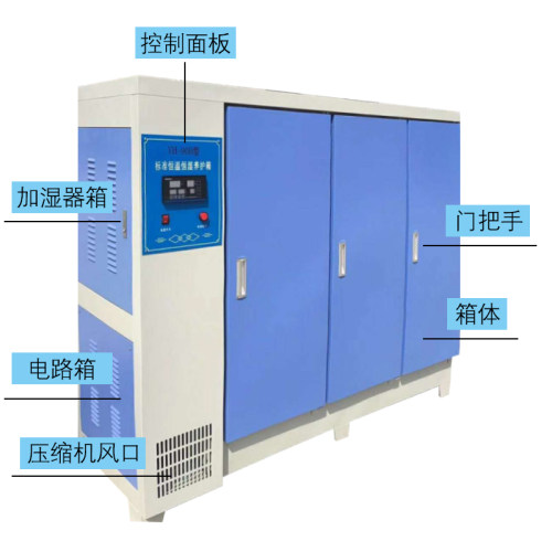 混凝土养护箱恒温恒湿标准养护箱水泥试块标养箱40/60B/90B养护箱