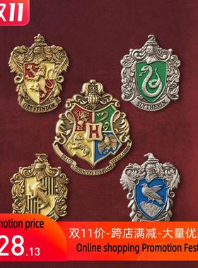 Set of 5 pcs Harry Potter Hogwarts House Metal Pin Badge跨境