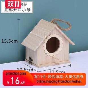 keep warm large wooden box外跨境 house nest breeding bird