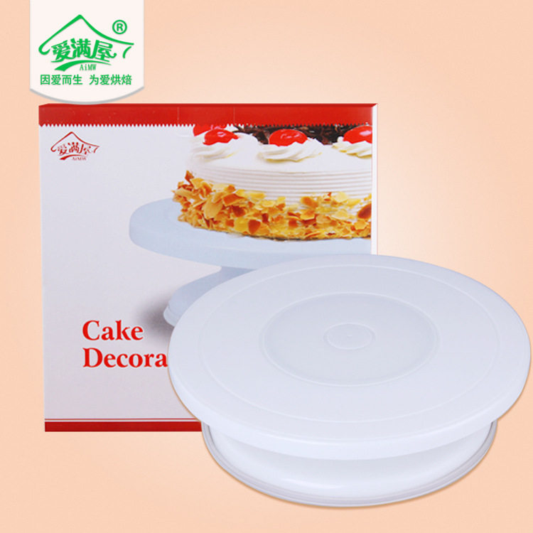 【爱满屋】烘焙用具 实惠款11寸裱花台 蛋糕奶油裱花转台转盘在类目 女鞋, 低帮鞋中 - 来自Buy2taobao.com提供专业的淘宝代购服务