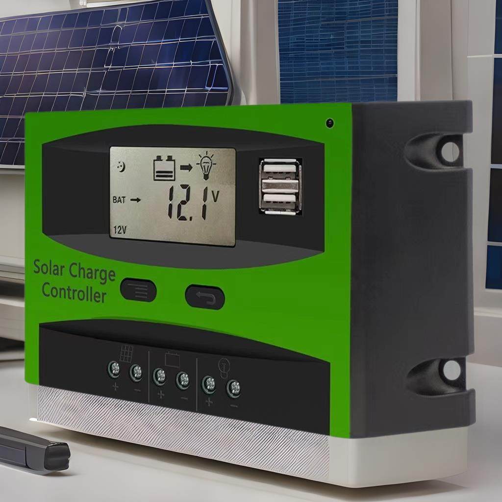 光伏智能太阳能控制器12V24V通用大功率50A60A充电器