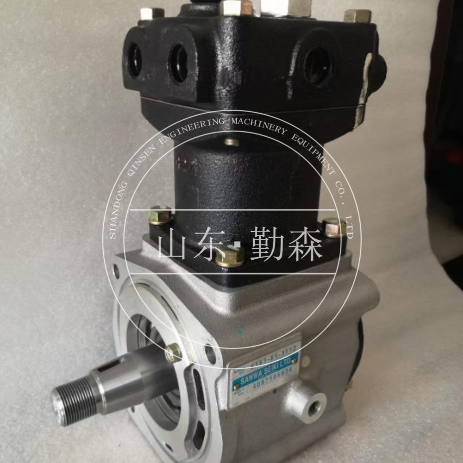 装载机配件平地机配件WA470-1发动机打气泵6151-81-3111